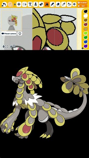 How to make Kommo-o from Pokemon #kommo #pokemon
