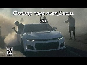 CAMAROS TAKEOVER LEGAL PIT !!!! Scats vs Camaros