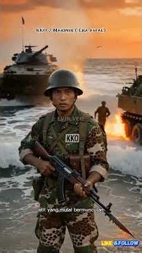 EVOLUSI SERAGAM MILITER INDONESIA!🇲🇨