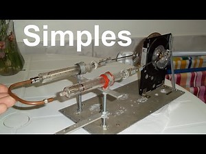 Tutorial 2: Build Simple Stirling Engine Homemade Alpha Step by Step