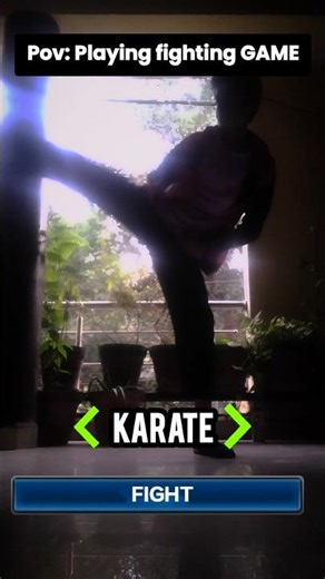 Playing a fighting game