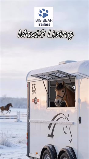 The Cheval Liberte Maxi3 Living. This model is in essence the same external size as the Maxi4, but the partition for the tack area has been moved back to provide a larger living area. With this “Fully Fitted” model this area has been fully converted and is ready to provide a seating area, fridge, sink, hob and more. The horse area will be broadly the same as the Maxi3 model with space for three ponies or two horses. https://bigbearoutdoor.co.uk/product/cheval-liberte-maxi-living-fully-fitted/ 📍