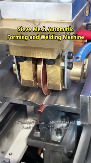 Sieve Mesh Automatic Cylindrical Forming and Welding Machine