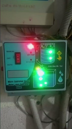 borewell and Sump automatic Water level controller