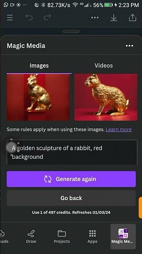 Canva AI Image & Video Generator Tutorial 🤖 Create Stunning Content in Minutes! #aitips