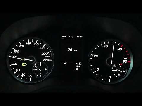 Mercedes Vito Tourer 119 BlueTEC 190 HP 0-160 km/h Acceleration