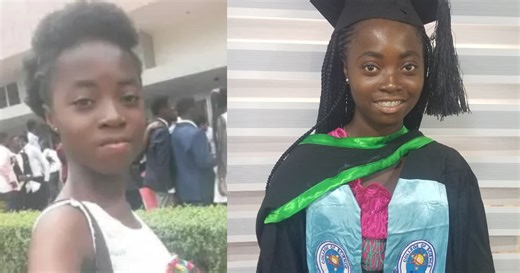 17-year-old lady becomes youngest graduate in GH after completing KNUST