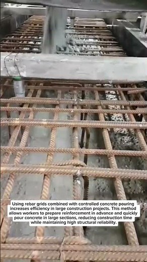 Watch How Reinforced Concrete Foundations Are Built with Steel Precision!
