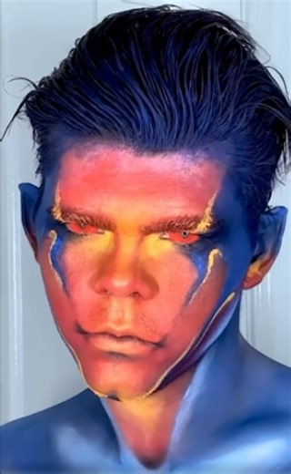 Ultimate Cosplay Face Paint Transformation