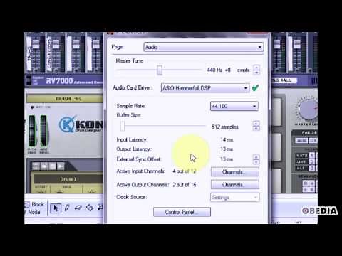 PROPELLERHEAD REASON: How to setup audio devices