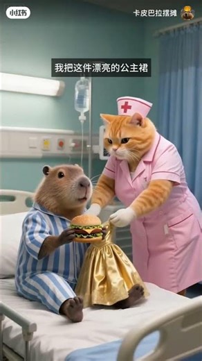 Fat Orange Cat Apologizes to Xiao Kapi 🐱🧡🫱🏼‍🫲🏾Trending #Aesthetic #PetLife #FunnyCats #HealingVibes