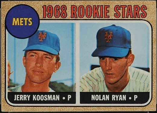 1968 Topps Nolan Ryan Rookie Card: A Closer Look