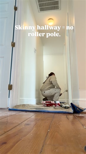 Skinny hallway = no roller pole 😂🎨 Sometimes the tight spaces give you the biggest workout! At Daniel’s Painting, we tackle every nook and cranny with precision—no matter how cramped the job is. Quality, clean lines, and a flawless finish every time. 💪✨ #DanielsPainting #HallwayPainting #InteriorPainting #PaintingLife #PainterProblems #TightSpaces #CuttingIn #RollingPaint #HomeImprovement #PaintingServices #ProfessionalPainters #PaintingTips #SmallSpaceSolutions #FreshCoat #QualityCraftsmansh