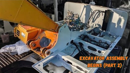 What really happens when you start assembling a Hitachi EX120 2 from scratch (part 2)