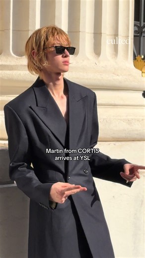 Martin from CORTIS arrives at YSL — Martin Cortis edit