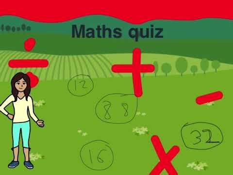 My maths quiz in scratch jr 😅