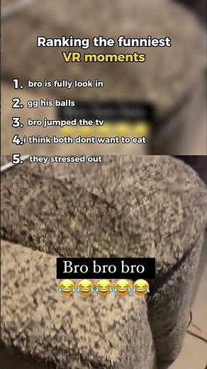 Ranking the top 5 funniest VR moments #memes #vr