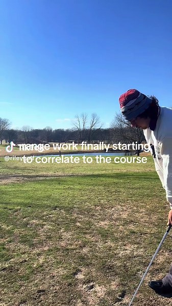 Been playing my best golf lately #golf #golftok #golfswing #leftygolf #golfer
