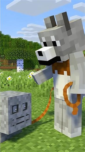 BLOCKSTER GETS TAMED BY A DOG - Minecraft Animation