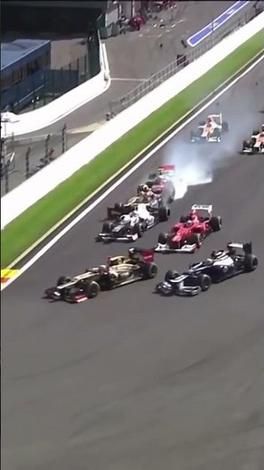 F1 2012 GP Belgium 🇧🇪 big crash !!!