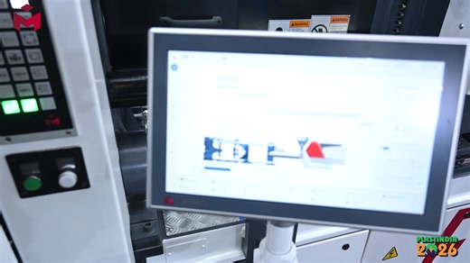 𝗠𝗶𝗹𝗮𝗰𝗿𝗼𝗻'𝘀 €𝟮 𝗲𝘅𝗽𝗲𝗿𝗶𝗺𝗲𝗻𝘁 𝗗𝗶𝘀𝗰𝗼𝘃𝗲𝗿 𝗵𝗼𝘄 𝗘-𝗦𝗲𝗿𝗶𝗲𝘀' 𝗲𝘅𝗰𝗲𝗽𝘁𝗶𝗼𝗻𝗮𝗹 𝘀𝘁𝗮𝗯𝗶𝗹𝗶𝘁𝘆 𝘀𝗲𝘁𝘀 𝘁𝗵𝗲 𝗯𝗮𝗿 𝗵𝗶𝗴𝗵 𝗳𝗼𝗿 𝗽𝗿𝗲𝗰𝗶𝘀𝗶𝗼𝗻 𝗲𝗻𝗴𝗶𝗻𝗲𝗲𝗿𝗶𝗻𝗴 The E-Series is one of three cutting-edge machines showcased at our #Plastindia2026 booth, featuring a sleek design, high-speed production, and minimal vibration, among other standout features that set it apart. In this showcase, 𝗠. 𝗔𝗺𝗮𝗿𝗻𝗮𝘁𝗵, 𝗣𝗿𝗼𝗱𝘂𝗰𝘁 𝗦𝗽𝗲𝗰𝗶𝗮𝗹𝗶𝘀𝘁 𝗮�