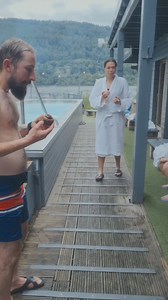 A weekend like this: friends, saunas, hotbox, waterslide, great food, great chats, and fantastic company. Can we go back, please? | Fitness Soul