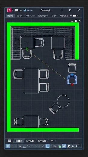 Dynamic Blocks (Alignment Parameter) - AutoCAD Tutorials