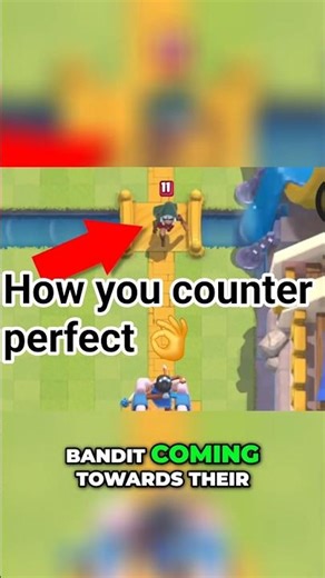 90% Defend Bandit WRONG ⚔️🤯 | #ClashRoyale #CRTips
