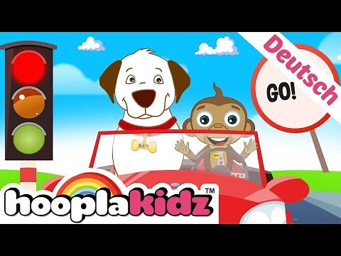 Auto Lied | Kinderleider | HooplaKidz Deutsch