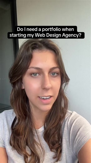 Do I need a portfolio to start my web design agency? #business #southafrica #fyp