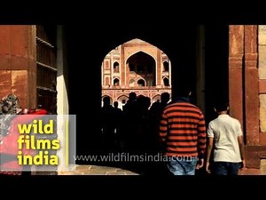 Humayun's Tomb : One of the famous red stone historical monuments of India