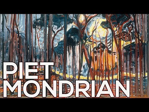Piet Mondrian: A collection of 131 works (HD)