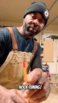 2025 DAILY GRIND:ARROW BUILDING SECRETS—NOCK-TUNING BEFORE FLETCHING #archery #bowhunting #hunting