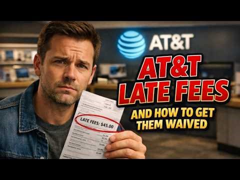 AT&T Late Fees Explained (And How to Get Them Waived Easily)