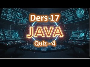 Java Dersleri #17 | Quiz - 4 (Çarpım Tablosu) (2025 Güncel)