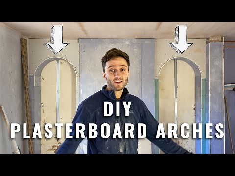 How To Build A Plasterboard Arch - Home Improvement