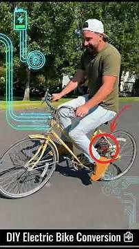 DIY Electric Bike Conversion 🚲