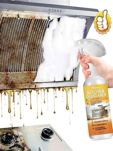 jakehoe Mehrzweck-Küchen-Entfetter - Ein leistungsstarker Küchen-Entfetter-Spray, geeignet für Küche und Edelstahlkochgeschirr, entfernt effektiv Fett und Schmutz von Haushaltsgegenstände, Kochgeschirr, Dunstabzugshauben, Herde, Garagen und Grillroste. Ein ideales Geschenk für Freunde, Familie, Valentinstag, Eid al-Fitr und Feiertagsfeste. (Zufälliger Versand von neuen und alten Versionen) | SHEIN