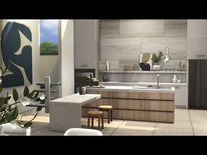 Modern House || The Sims 4 Build | Stop Motion