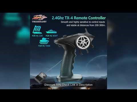 GA-4H-TX TX4 2.4GHz 4CH Radio System Transmitter Controller Remote Control / Receiver For RC Car Boa