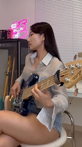 2.1K views · 50 reactions | 최명 Myeong Choi @grooveiffel Posted withregram • Smooth Operator 流 #bassplayer#femalebassist#bassista#musiccover#bassnation#baixista#bajista | Archieguitarz | Facebook