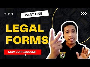 Legal Forms | Part One
