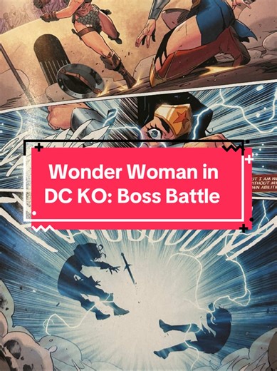 Wonder Woman isn’t a fraud in DC KO: Boss Battle. #wonderwoman #dcko #dccomics