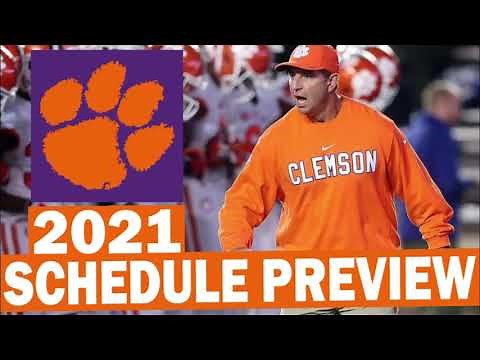 Clemson Tigers 2021 Football Schedule Preview
