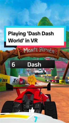 Experience Thrilling Racing in Dash Dash World VR Game