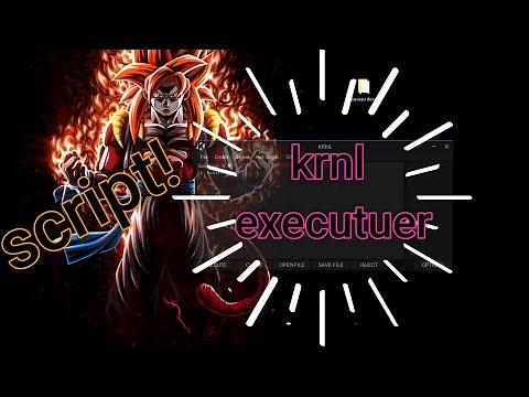 Installer krnl, tricher sur roblox!!(temporairement patch )