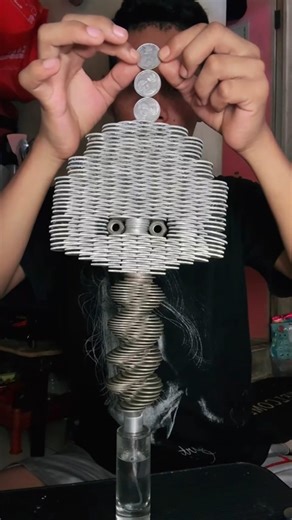 thirty three hours of coin stacking