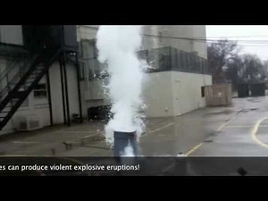 Exploding Volcano Demonstration