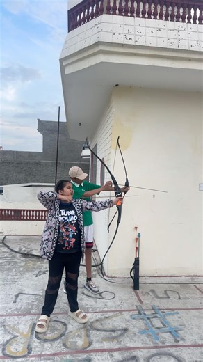 Archery 🏹 training shoots are crazy 🤪