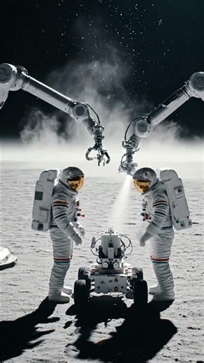 The Silent Mechanics of Space | Astronaut Engineering on the Moon